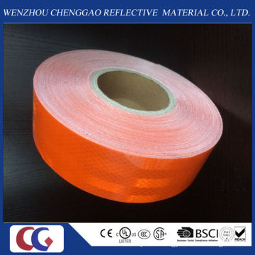 3m High Quality Micro Prism Orange Truck Reflective Material Tape